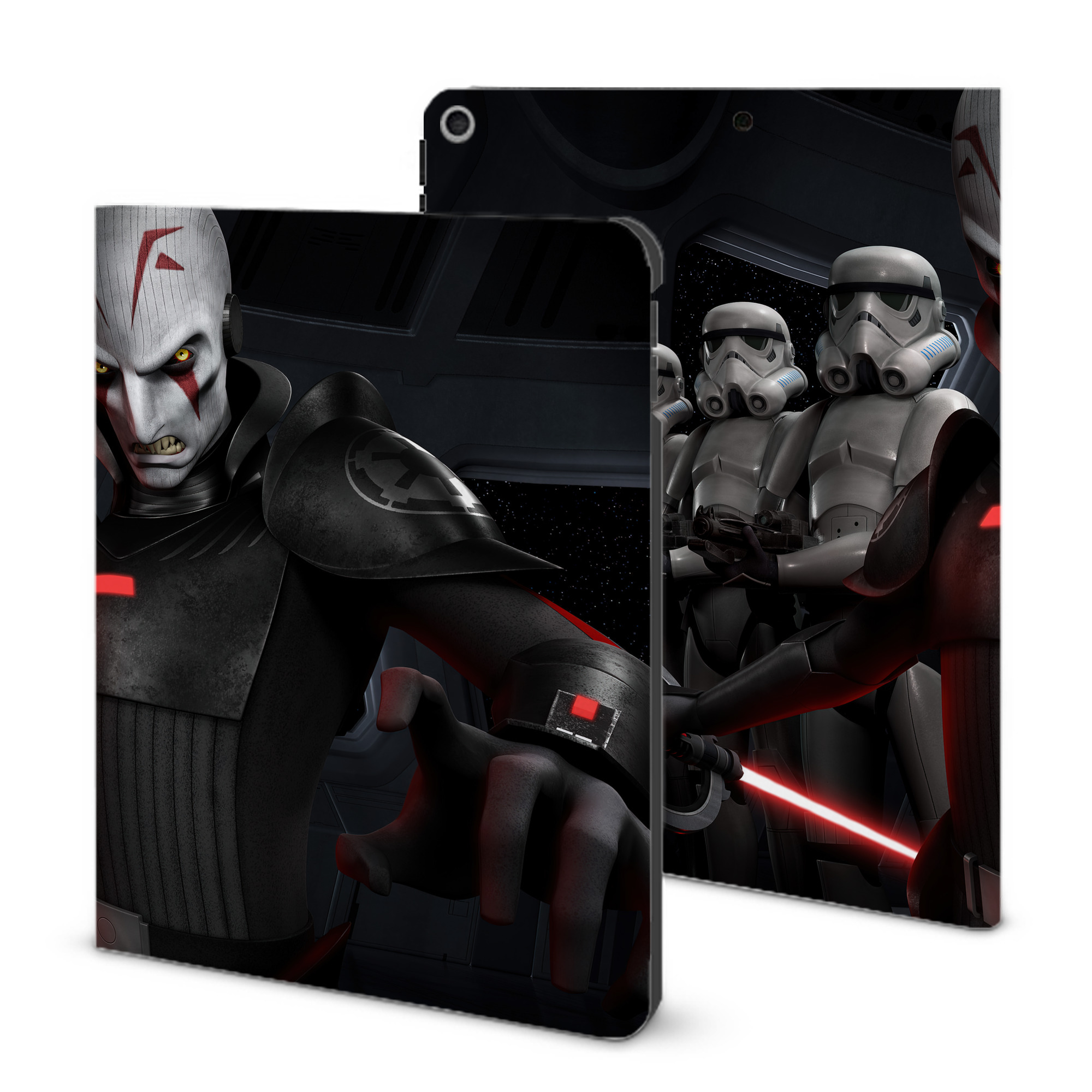 （画像用） スター・ウォーズ Star Wars IPad ケース ブック型 PUレザー TPU 耐衝撃 軽量 薄型 ペン収納なし 全面保護 IPad 各モデル対応